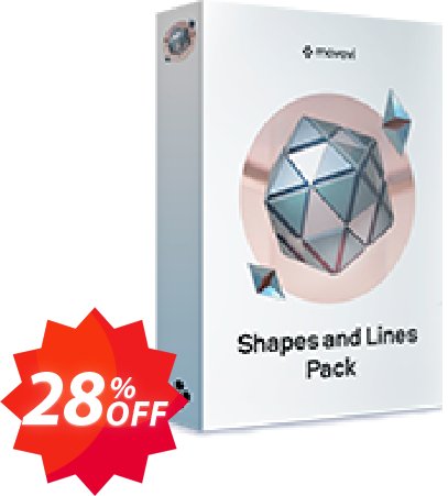 Movavi effect: Shapes and Lines Pack Coupon code 28% discount 