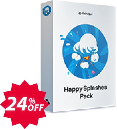Movavi effect: Happy Splashes Pack Coupon code 24% discount 