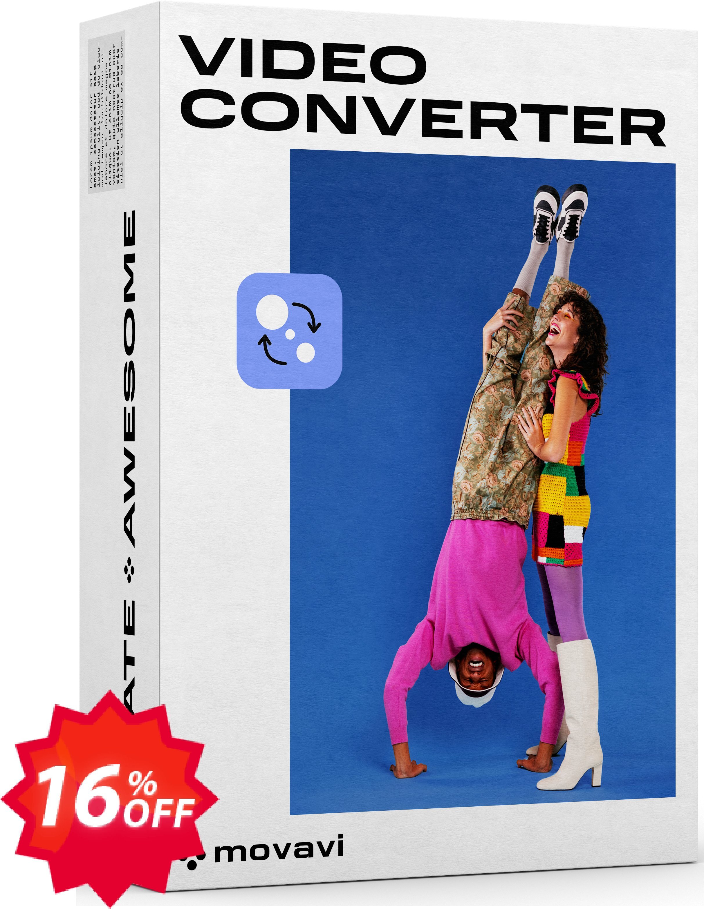 Movavi Video Converter  Premium, Business  Coupon code 16% discount 