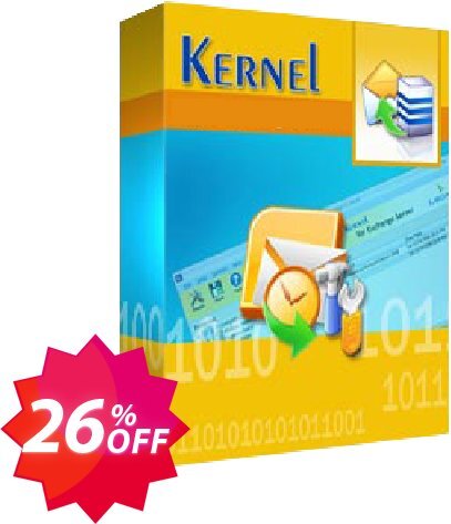 Kernel Office 365 to PST - Home User Plan Coupon code 26% discount 