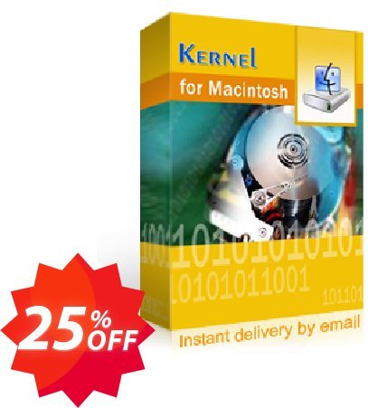 Kernel for MAC Data Recovery, Corporate Plan  Coupon code 25% discount 