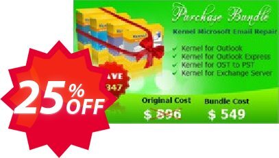 Kernel Microsoft Email Repair - Corporate Plan Coupon code 25% discount 