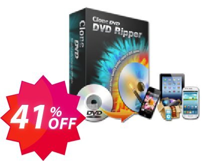 CloneDVD DVD Ripper Yearly/1 PC Coupon code 41% discount 