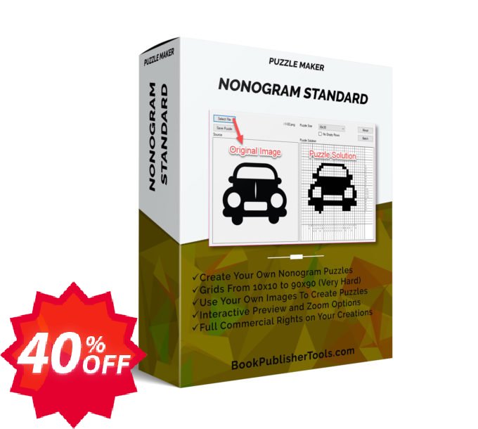 Puzzle Maker - Nonogram Standard Coupon code 40% discount 