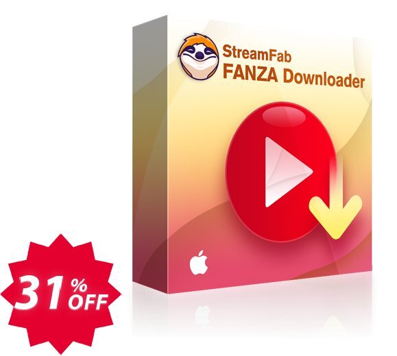 StreamFab FANZA Downloader for MAC Coupon code 31% discount 