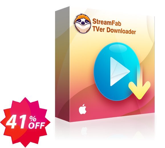 StreamFab TVer Downloader for MAC Coupon code 41% discount 