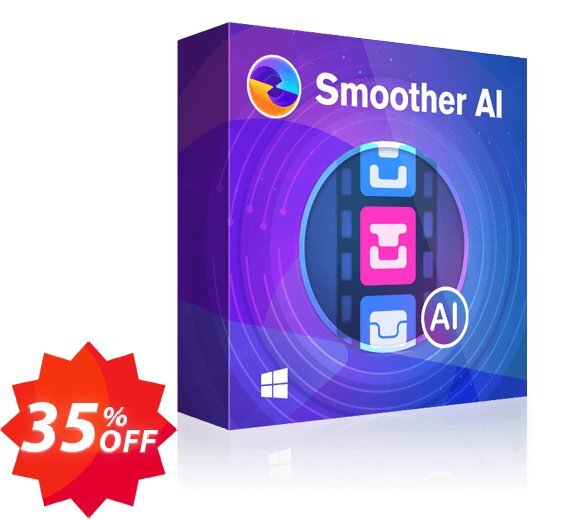 UniFab Smoother AI Coupon code 35% discount 