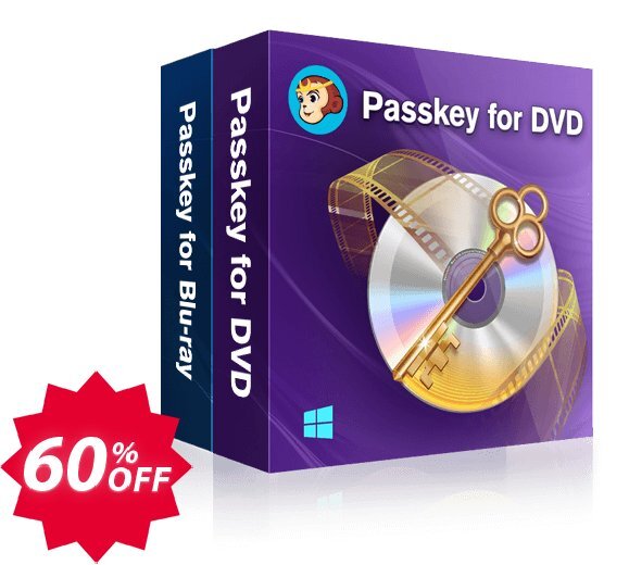 Passkey for DVD & Blu-ray Coupon code 60% discount 