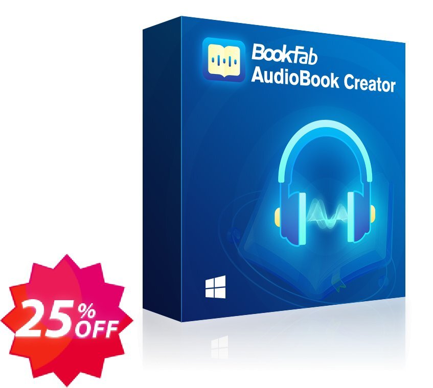 BookFab AudioBook Creator Lifetime Coupon code 25% discount 