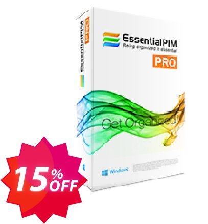 EssentialPIM Pro Business, Lifetime Plan  Coupon code 15% discount 