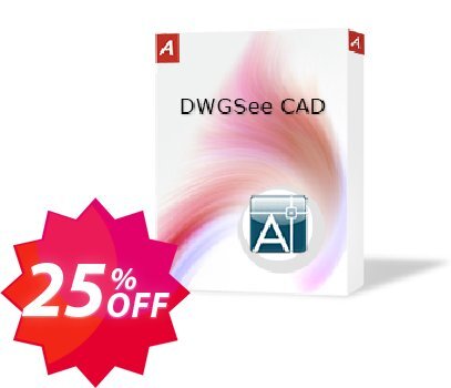 DWGSee CAD Coupon code 25% discount 