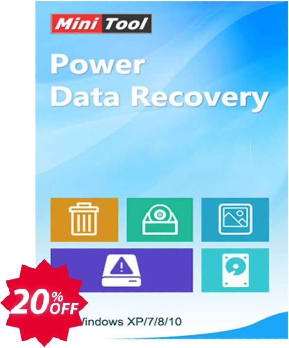MiniTool Power Data Recovery, Business Technician  Coupon code 20% discount 