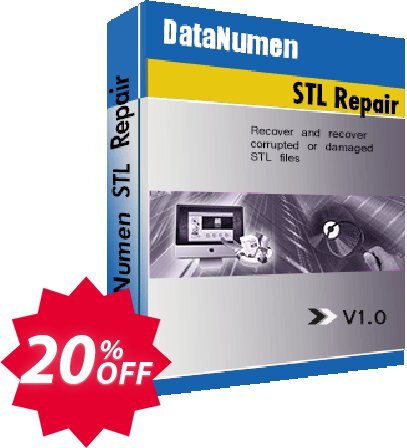 DataNumen STL Repair Coupon code 20% discount 