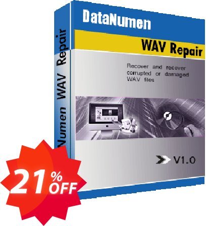 DataNumen WAV Repair Coupon code 21% discount 