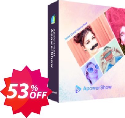 ApowerShow Yearly Coupon code 53% discount 