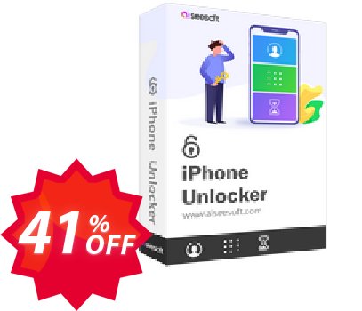 Aiseesoft iPhone Unlocker - Yearly/3 iOS Devices Coupon code 41% discount 