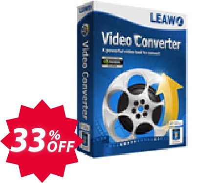 Leawo Video Converter Coupon code 33% discount 