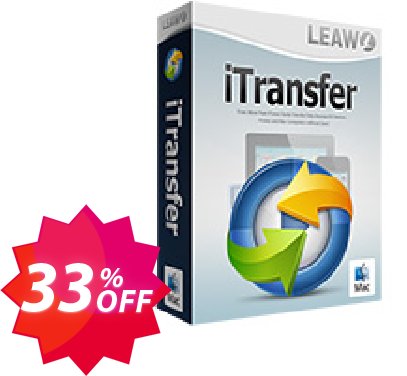 Leawo iTransfer for MAC Lifetime Coupon code 33% discount 