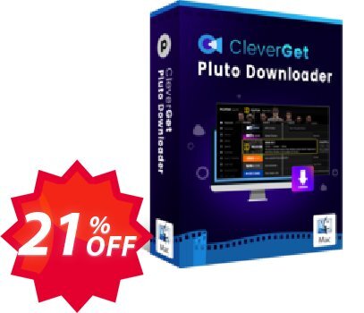 CleverGet pluto downloader for MAC Coupon code 51% discount 