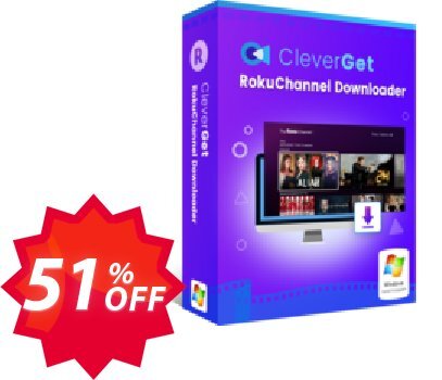 CleverGet Roku Channel Downloader Coupon code 51% discount 