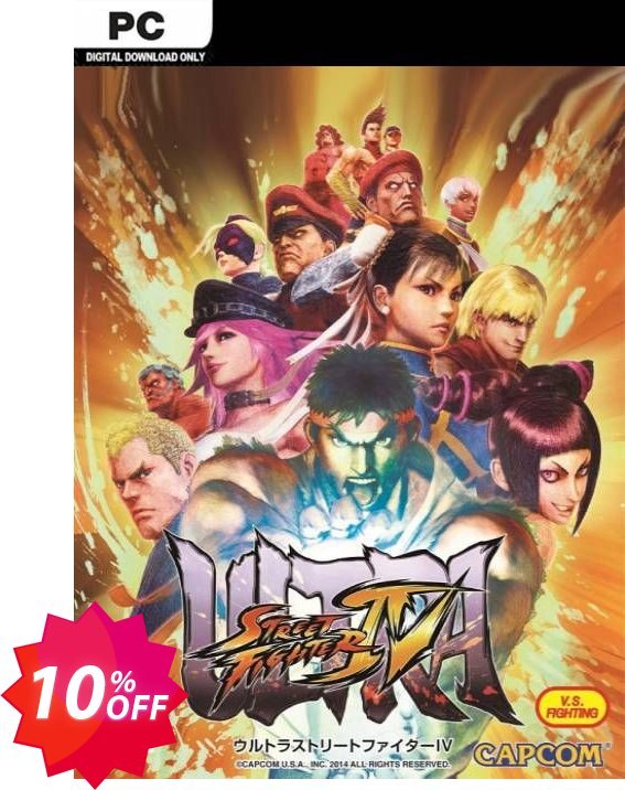 Ultra Street Fighter IV PC Coupon code 10% discount 