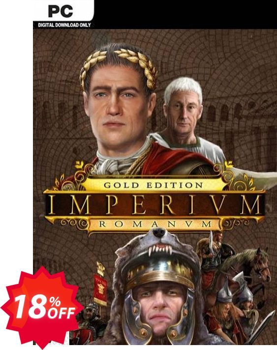 Imperium Romanum Gold Edition PC Coupon code 18% discount 