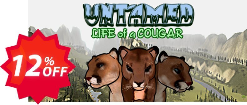 Untamed Life Of A Cougar PC Coupon code 12% discount 