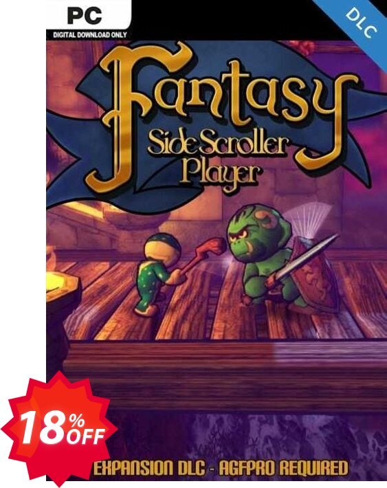 Axis Game Factory's AGFPRO Fantasy SideScroller Player PC Coupon code 18% discount 