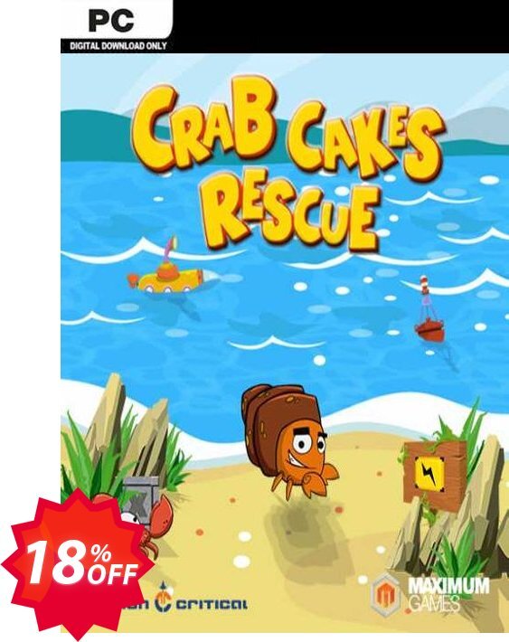 Crab Cakes Rescue PC Coupon code 18% discount 