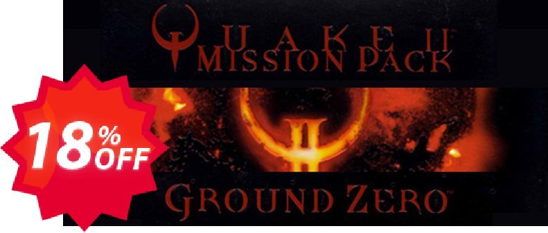 QUAKE II Mission Pack Ground Zero PC Coupon code 18% discount 