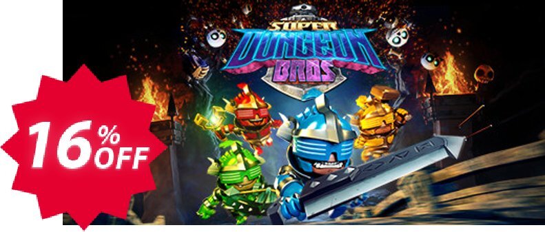 Super Dungeon Bros PC Coupon code 16% discount 