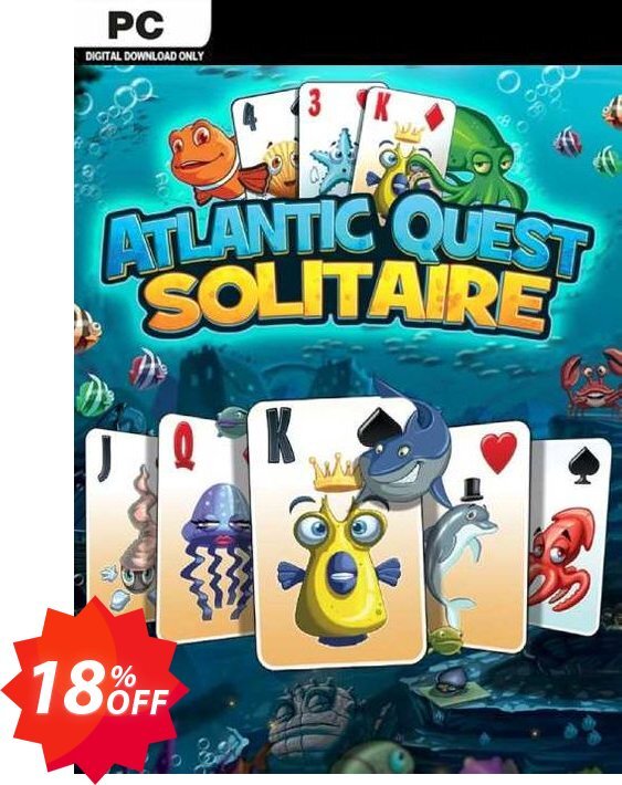 Atlantic Quest Solitaire PC Coupon code 18% discount 