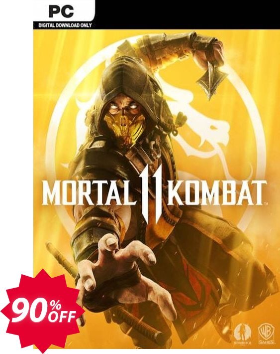 Mortal Kombat 11 PC Coupon code 90% discount 