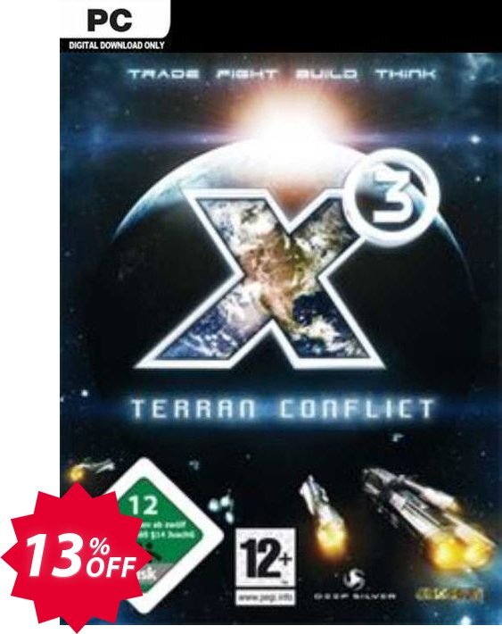 X3 Terran Conflict PC Coupon code 13% discount 