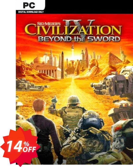 Civilization IV Beyond the Sword PC Coupon code 14% discount 