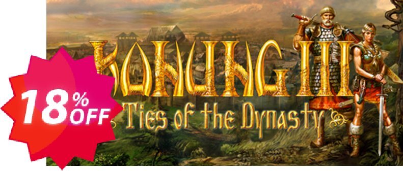 Konung 3 Ties of the Dynasty PC Coupon code 18% discount 