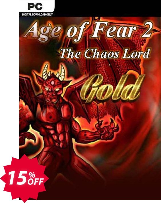 Age of Fear 2 The Chaos Lord GOLD PC Coupon code 15% discount 