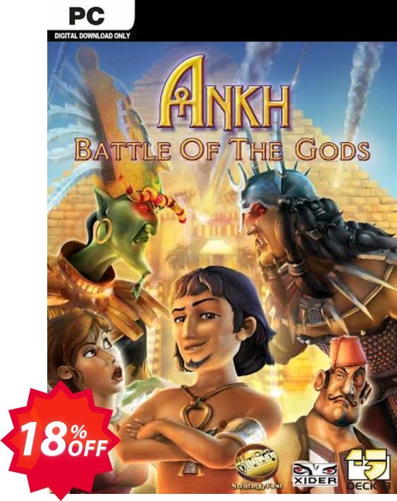 Ankh 3 Battle of the Gods PC Coupon code 18% discount 