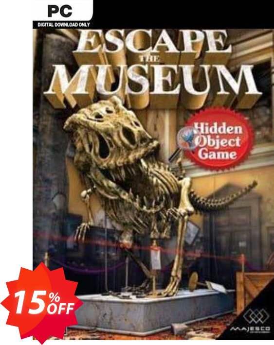 Escape The Museum PC Coupon code 15% discount 