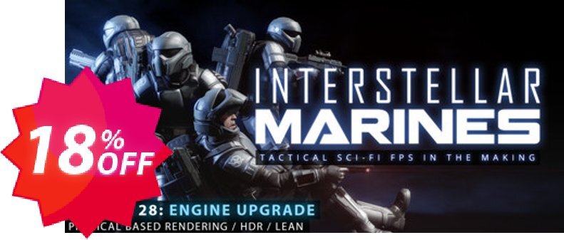 Interstellar Marines PC Coupon code 18% discount 