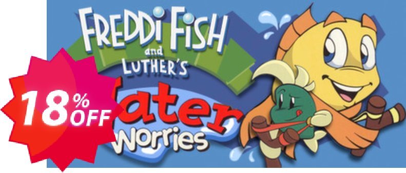 Freddi Fish and Luther's Water Worries PC Coupon code 18% discount 