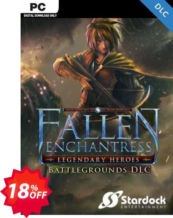 Fallen Enchantress Legendary Heroes Battlegrounds DLC PC Coupon code 18% discount 