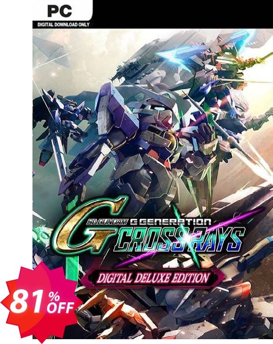 SD Gundam G Generation Cross Rays Deluxe Edition PC + Pre-order Bonus Coupon code 81% discount 