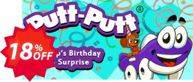 PuttPutt Pep's Birthday Surprise PC Coupon code 18% discount 