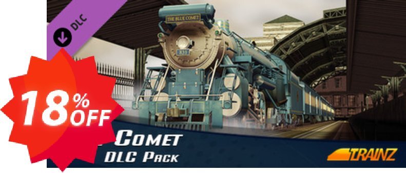 Trainz Simulator DLC Blue Comet PC Coupon code 18% discount 
