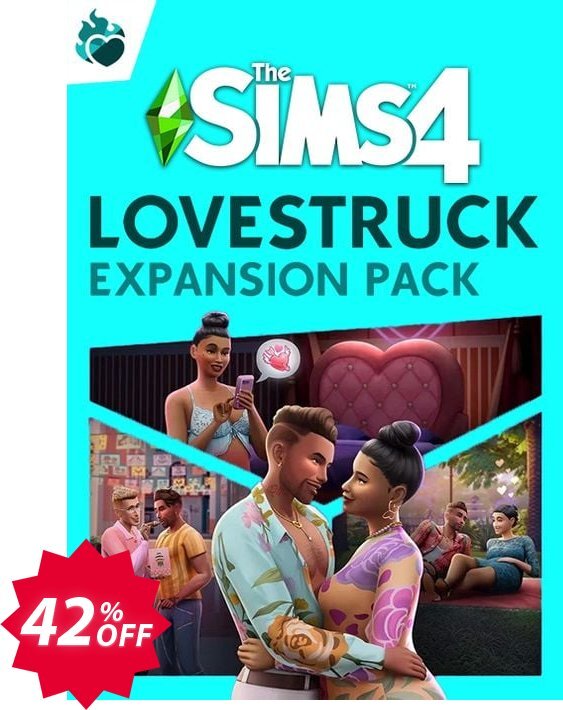 The sims 4: lovestruck expansion pack PC/MAC Coupon code 42% discount 