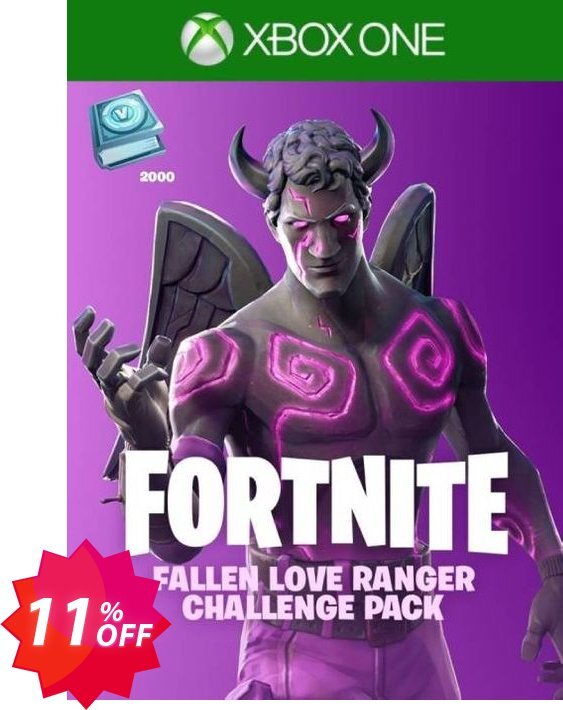 Fortnite - Fallen Love Ranger Challenge Pack + 2000 V-Bucks Xbox One Coupon code 11% discount 