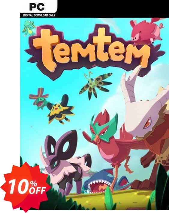 Temtem PC Coupon code 10% discount 