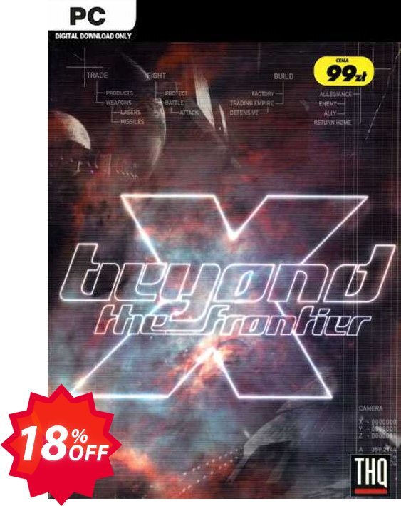 X Beyond the Frontier PC Coupon code 18% discount 