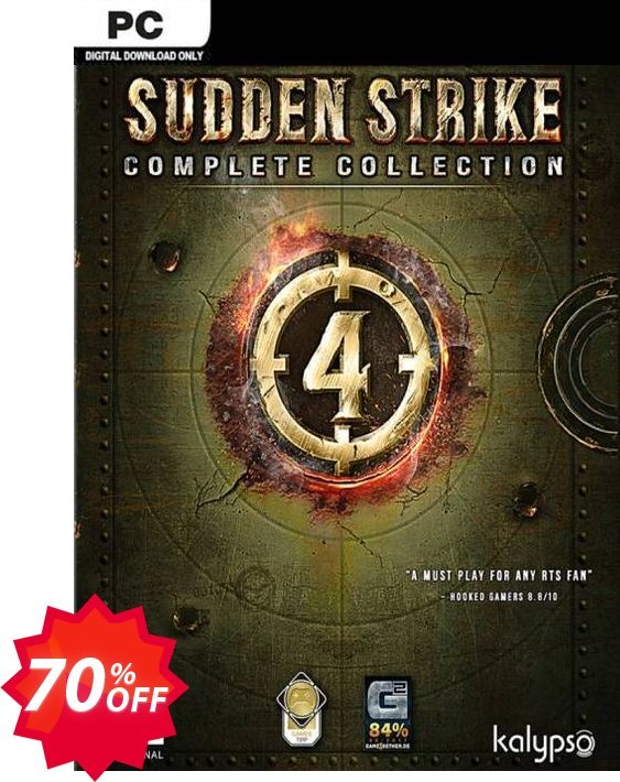 Sudden Strike 4 - Complete Collection PC Coupon code 70% discount 